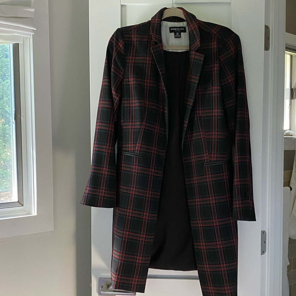 Kenneth Cole Long Line Blazer